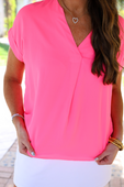 Whitney Woven Blouse - Jess Lea Boutique