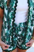 Savannah Textured Ric Rac Set, Palm Leaf - Jess Lea Boutique