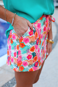 PREORDER-Paradise Passion Skort - Jess Lea Boutique