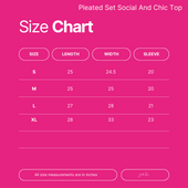 PREORDER-Social And Chic Pleated Set - Jess Lea Boutique