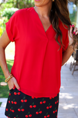 Whitney Woven Blouse - Jess Lea Boutique