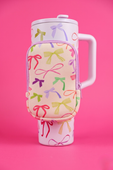 Tumbler Zip Pouch- Daylight Bow