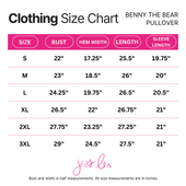 Benny The Bear Texas Pullover- Maroon - Jess Lea Boutique