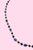 Santorini Stone Necklace- Blue