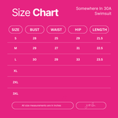 Somewhere In 30A Scalloped Swimsuit, Pink - Jess Lea Boutique