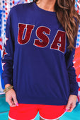 USA Sequin Star Top - Jess Lea Boutique
