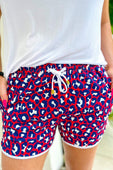 PREORDER-Adult Party In The USA Drawstring Everyday Shorts