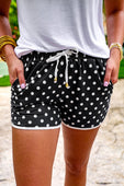 After Dark Polka Dot Everyday Shorts - Jess Lea Boutique