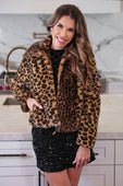 PREORDER-After Midnight Faux Fur Leopard Jacket - Jess Lea Boutique