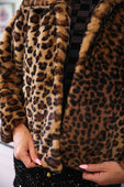 PREORDER-After Midnight Faux Fur Leopard Jacket - Jess Lea Boutique