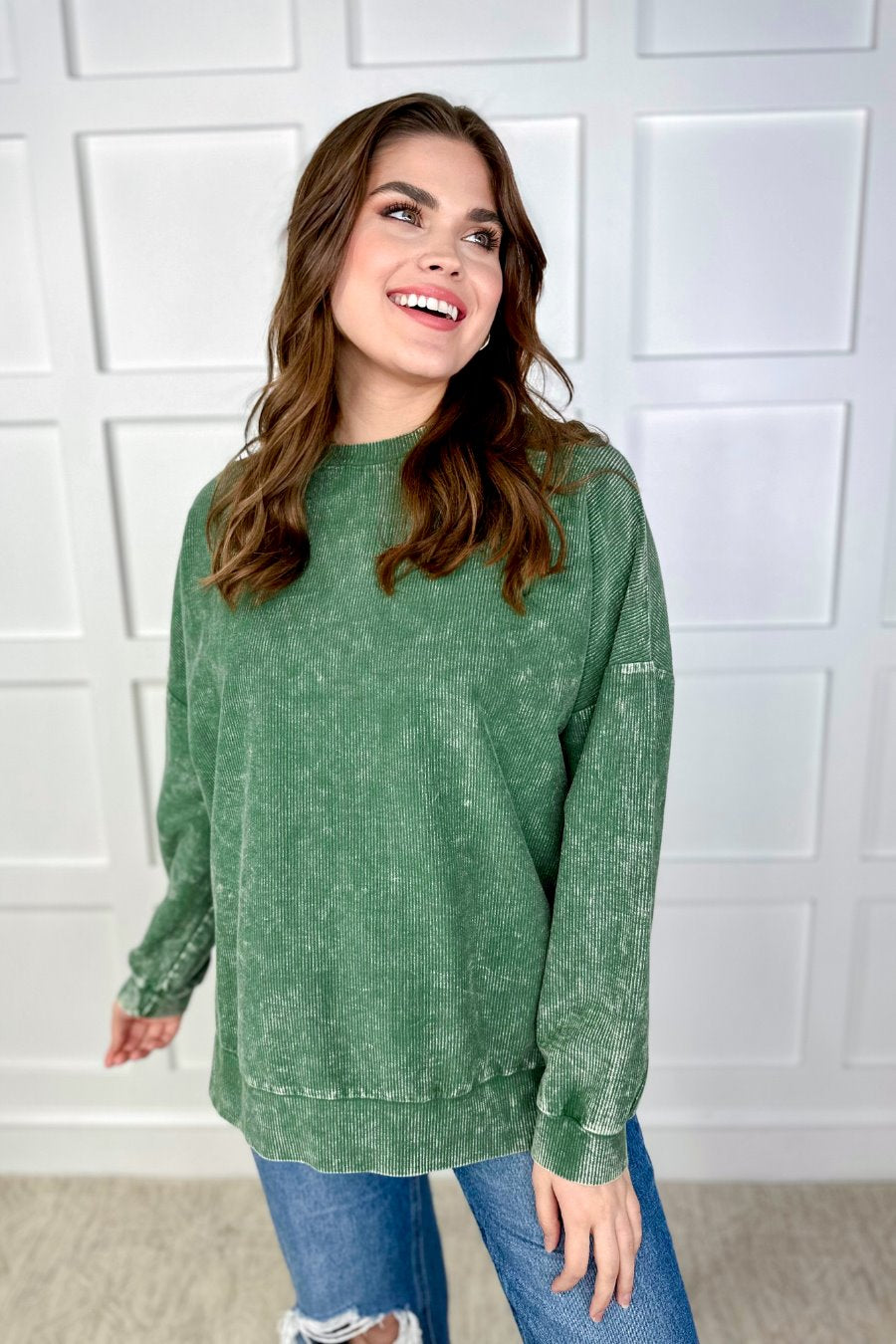 Alexis Corded Vintage Pullover