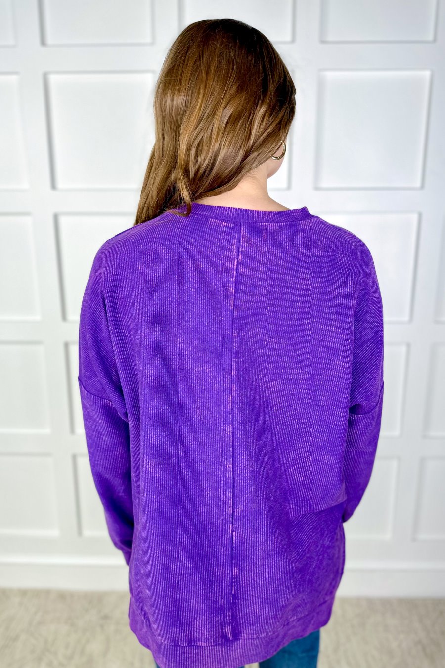 Alexis Corded Vintage Pullover