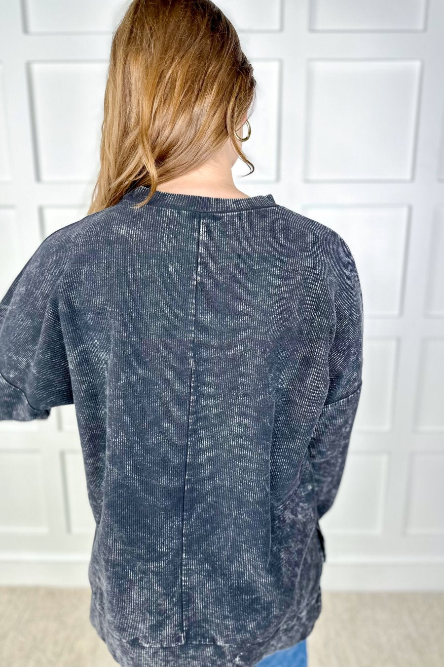 Alexis Corded Vintage Pullover