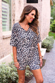 All Day Biker Set- Side Hustle Leopard - Jess Lea Boutique