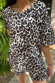 All Day Biker Set- Side Hustle Leopard - Jess Lea Boutique