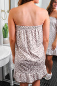Almost Ready Bath Wrap- Bella Leopard - Jess Lea Boutique