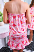 Almost Ready Bath Wrap- Spotted in Bloom - Jess Lea Boutique