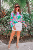PREORDER-Always Happy Off The Shoulder Top - Jess Lea Boutique