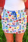 Amalfi Mood Skort - Jess Lea Boutique