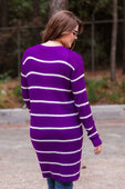 PREORDER-Amber Lightweight Striped Cardigan