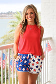 American Dream Everyday Shorts - Jess Lea Boutique