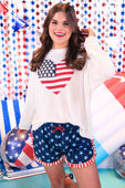 American Heart Flag Sweater - Jess Lea Boutique