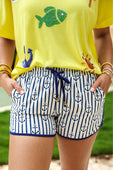 Anchor Harbor Stripes Everyday Shorts - Jess Lea Boutique