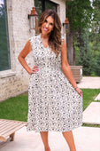 Annie Midi Zipper Dress- So Natural - Jess Lea Boutique
