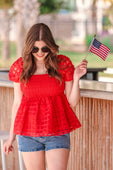 PREORDER-Arizona Smocked Top
