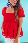 Arizona Smocked Top - Jess Lea Boutique