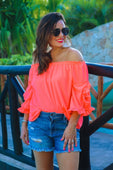 Aruba Off the Shoulder Top - Jess Lea Boutique