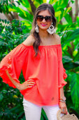 Aruba Off the Shoulder Top - Jess Lea Boutique