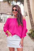 PREORDER-Aurora Off The Shoulder Top