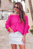PREORDER-Aurora Off The Shoulder Top