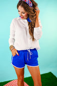 Bay Breeze Button Up Gauze Top - Jess Lea Boutique