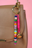 Beaded Seashell Bag Charm - Jess Lea Boutique