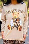 Benny The Bear Game Day Pullover - Jess Lea Boutique