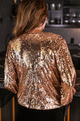 PREORDER-Betty Bow Top - Rose Sequin - Jess Lea Boutique