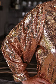 PREORDER-Betty Bow Top - Rose Sequin - Jess Lea Boutique