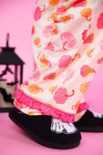 PREORDER- Blushing Pumpkins Ruffle Pajama Set - Jess Lea Boutique