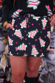 Bow Christmas Treat Skort - Jess Lea Boutique