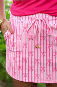 Bow Stripes Skort - Jess Lea Boutique