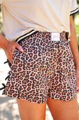 Bow Trim Boxer Shorts- Safari Chic - Jess Lea Boutique