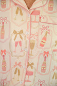 PREORDER-Bows & Bubbly Ruffle Pajama Set - Jess Lea Boutique