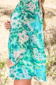 Breezy Tunic Top- Coastal Vista - Jess Lea Boutique