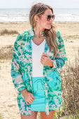 Breezy Tunic Top- Coastal Vista - Jess Lea Boutique