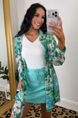 Breezy Tunic Top- Coastal Vista - Jess Lea Boutique