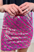 PREORDER-Bring The Drama Sequin Skirt