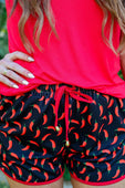 PREORDER-Bring The Heat Drawstring Everyday Shorts