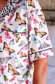 Butterfly Bliss Ruffle Pajama Set - Jess Lea Boutique